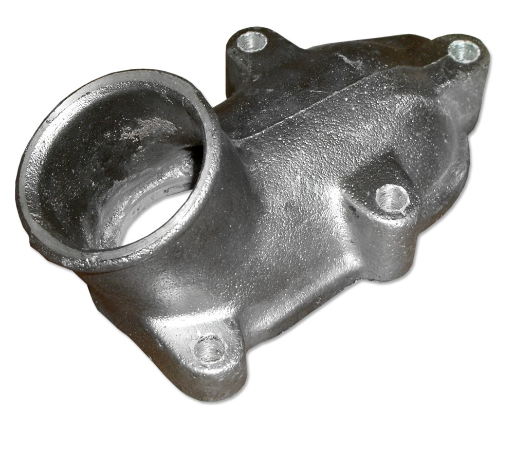 фото патрубок термостатов (в сборе с хомутом и прокладкой) 740-1303130 